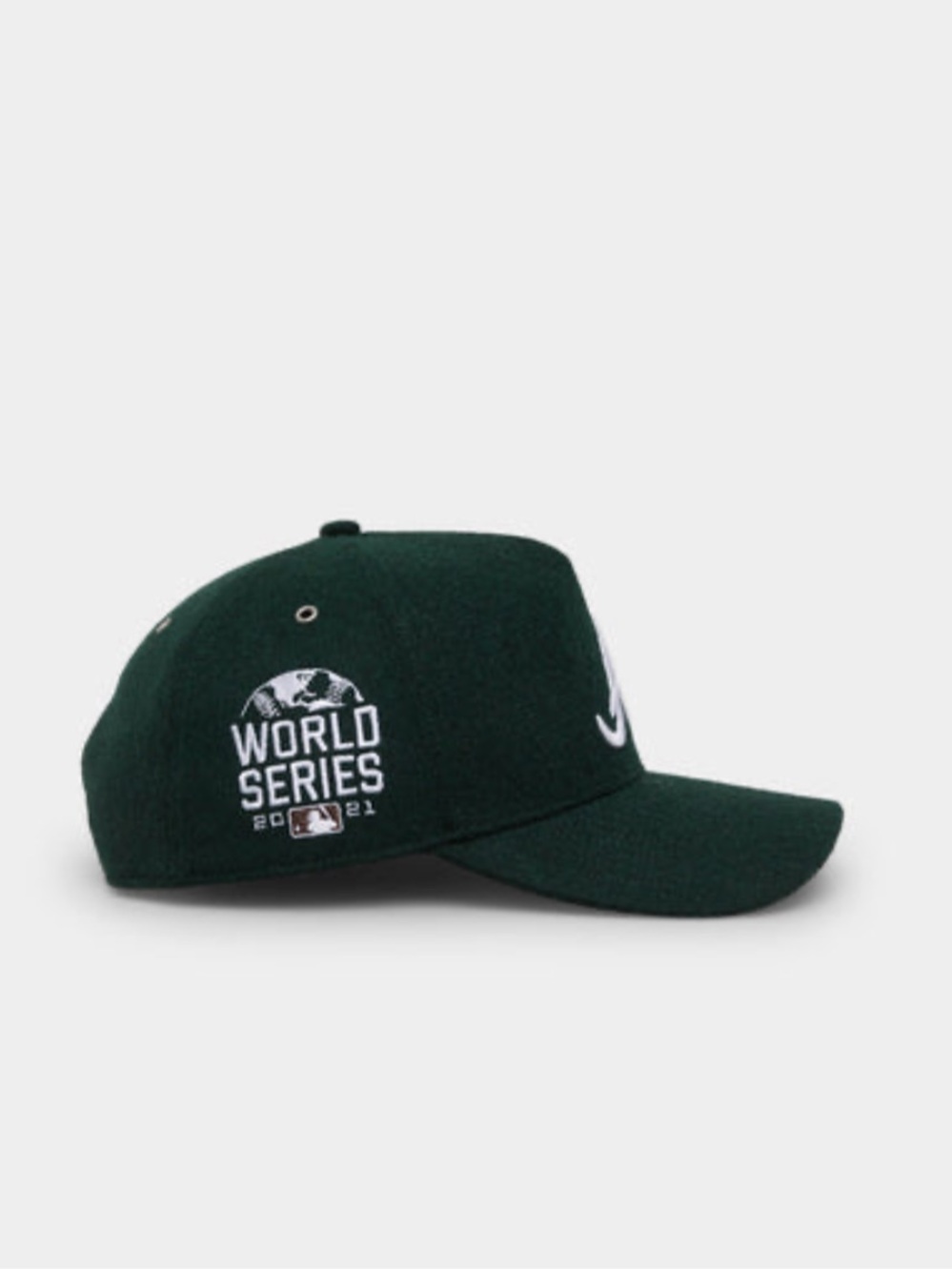 ‘47 Brand Atlanta Braves Cliffside Offside DT Snapback Dark Green -Culture Kings